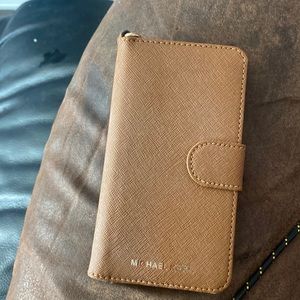 Brown Michael kors iPhone 7 case